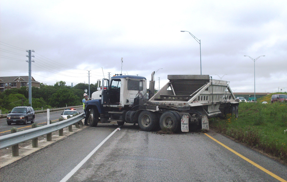 winch jack knife truck